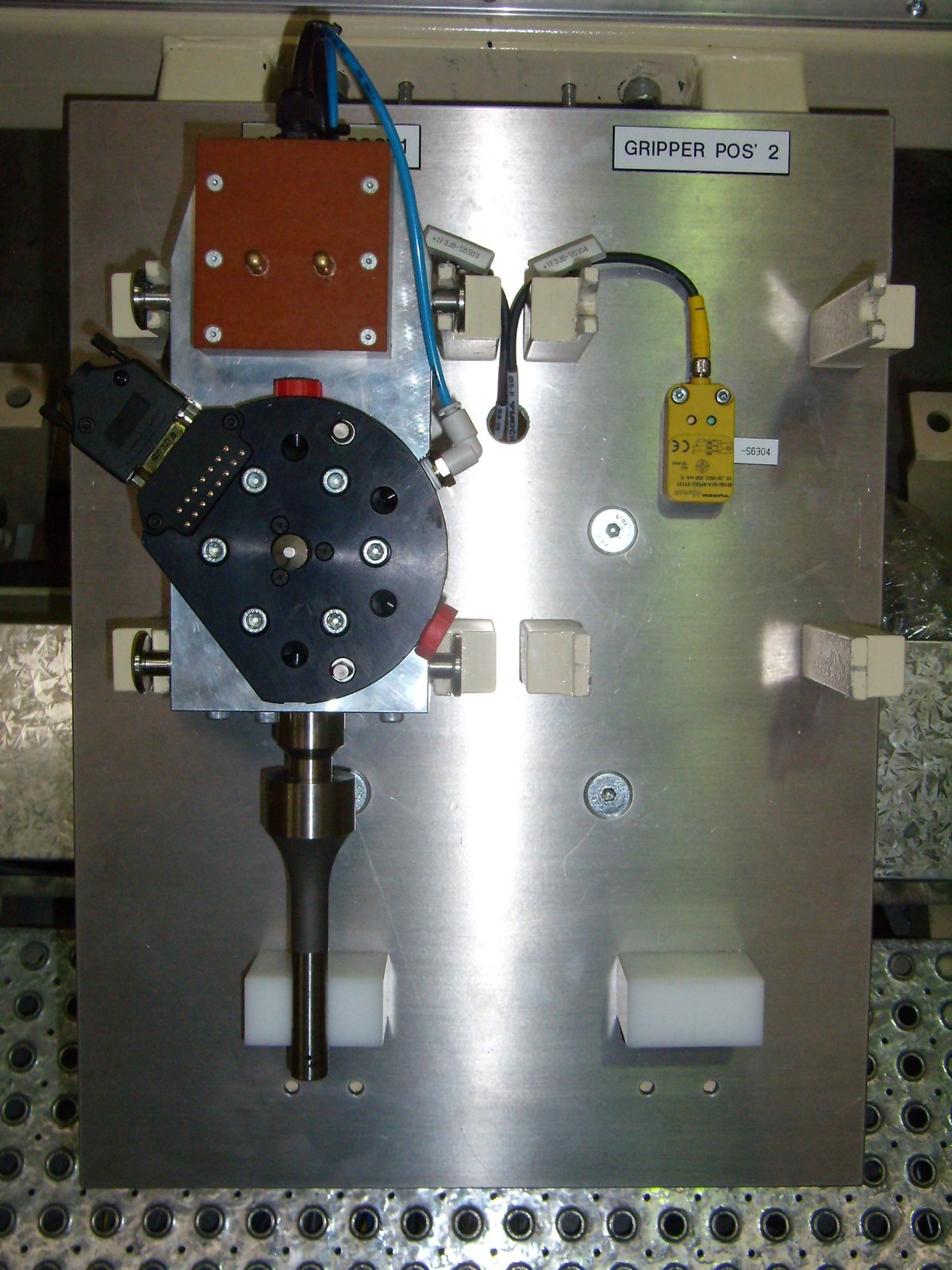 FANUC automatic tool-change dock.
